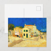 Van Gogh, Het Gele Huis,  Briefkaart (Voorkant / Achterkant)