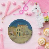 Van Gogh Het Gele Huis Papieren Bordje (Feest)