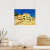 Van Gogh, Het Gele Huis, Poster (Keuken)