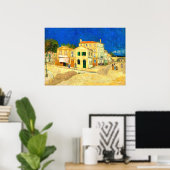 Van Gogh, Het Gele Huis, Poster (Thuiskantoor)