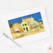 Van Gogh, Het Gele Huis, Rechthoekige Sticker (Envelop)