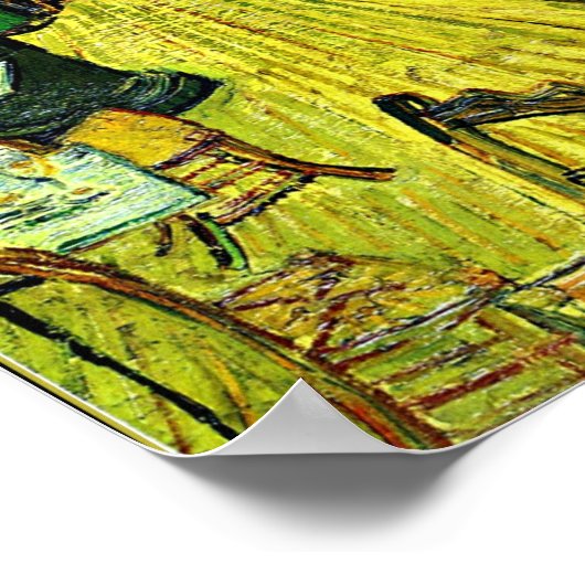 Van Gogh - Het Nachtcafé Poster (Hoek)