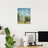 Van Gogh - Het Rispal Restaurant In Asnieres Poster (Thuiskantoor)