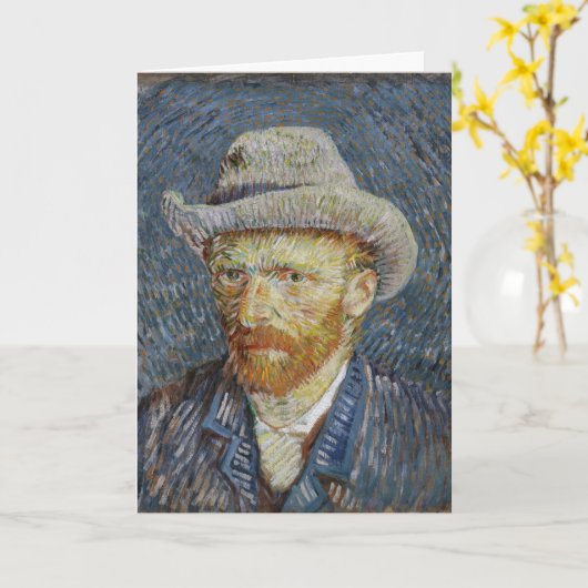 Van Gogh het Schilderen van het Self Pet van het Kaart (Gele Bloem)