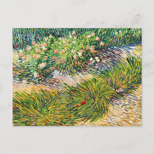Van Gogh - Hoek met Butterflies Briefkaart (Voorkant)