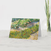 Van Gogh - Hoek met Vlinders  Kaart (Voorkant)