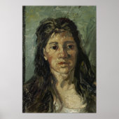 Van Gogh - hoofd van een prostitute Poster (Voorkant)