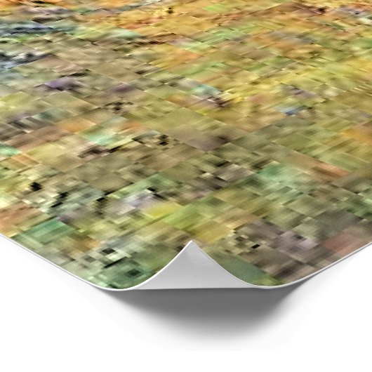 Van Gogh - House with Sunflowers Poster (Hoek)