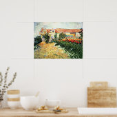 Van Gogh - House with Sunflowers Poster (Keuken)