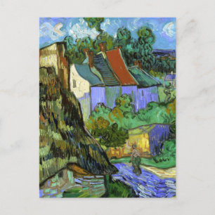 Van Gogh - Houses at Auvers, 1890, Briefkaart