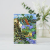 Van Gogh - Houses at Auvers, 1890, Briefkaart (Staand voorkant)