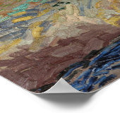 Van Gogh - Huis van La Crau (oude mill) Poster (Hoek)