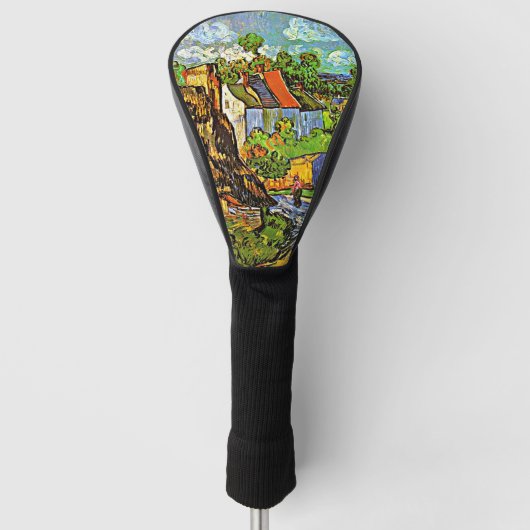 Van Gogh - Huizen in Auvers Golfheadcover (Voorkant)
