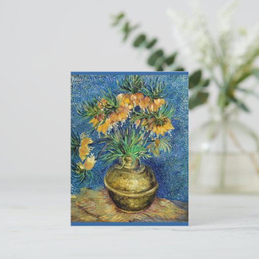 Van Gogh - Imperial Fritillaries, Briefkaart (Staand voorkant)