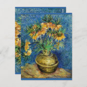 Van Gogh - Imperial Fritillaries, Briefkaart (Voorkant / Achterkant)
