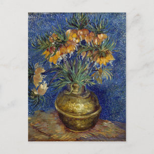 van Gogh Imperial Fritillaries in a Copper Vase Briefkaart