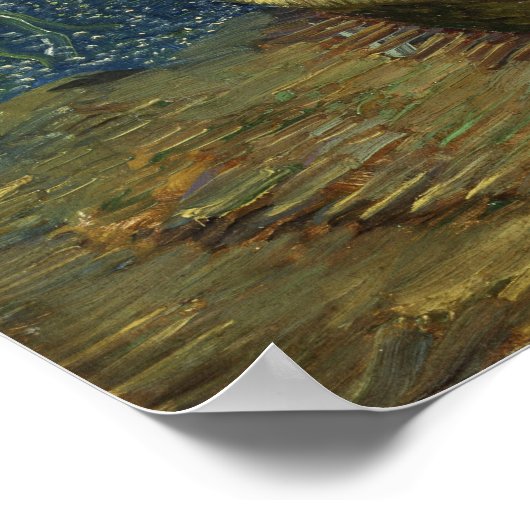 Van Gogh - Imperiale Fritillaries in een kopervaas Poster (Hoek)