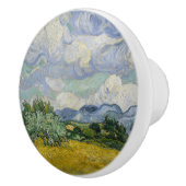 Van Gogh Impressionisme Wheat Field Painting Natuu Keramische Knop (Rechts)