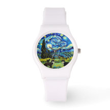 van Gogh inspireerde sterrennachtkatten