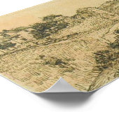 Van Gogh - Intrance Gate aan een Boerderij met Hay Poster (Hoek)