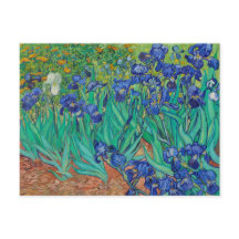 Van Gogh Iopen. Blauwe florale  impressionisme