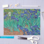 Van Gogh Iopen. Blauwe florale  impressionisme Tissuepapier (Craft)