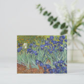 Van Gogh Iopen  Fine Art Floral Briefkaart (Staand voorkant)