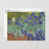 Van Gogh Iopen  Fine Art Floral Briefkaart (Voorkant / Achterkant)