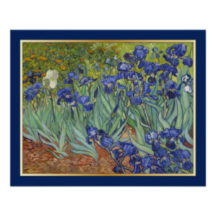 Van Gogh Iopen  Fine Art Floral Perfect Poster