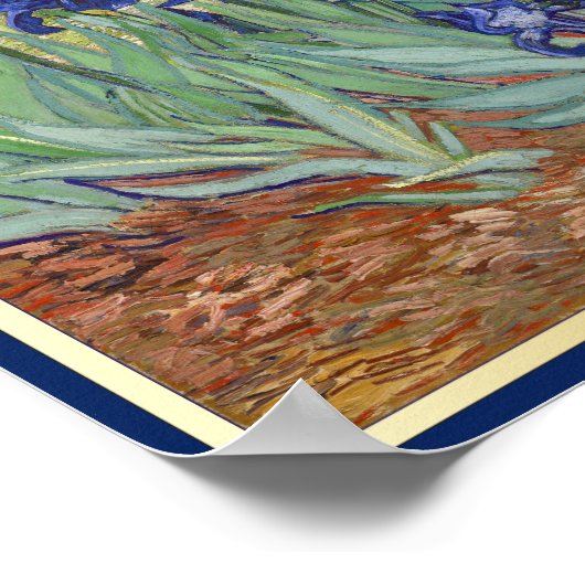 Van Gogh Iopen  Fine Art Floral Poster (Hoek)