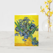 Van Gogh Iries Note Card Kaart (Gele Bloem)