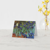 Van Gogh Iris Note Card Kaart (Gele Bloem)