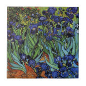 Van Gogh Iris Tile Tegeltje (Voorkant)