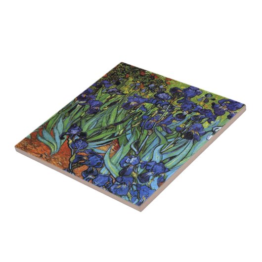 Van Gogh Iris Tile Tegeltje (Zijkant)