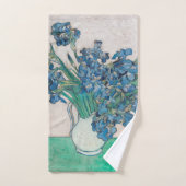 Van Gogh Iris Vaas Schilderij Impressionisme Bad Handdoek (Handdoek)