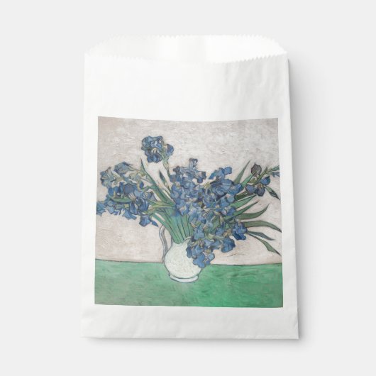 Van Gogh Iris Vaas Schilderij Impressionisme Bedankzakje (Voorkant)