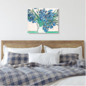 Van Gogh Iris Vaas Schilderij Impressionisme Canvas Afdruk (Insitu (Slaapkamer))
