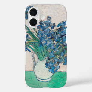 Van Gogh Iris Vaas Schilderij Impressionisme iPhone 16 Hoesje