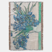 Van Gogh Iris Vaas Schilderij Impressionisme Deken (Voorkant Verticaal)