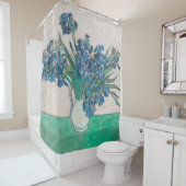 Van Gogh Iris Vaas Schilderij Impressionisme Douchegordijn (In situ)