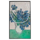 Van Gogh Iris Vaas Schilderij Impressionisme Klein Cadeauzakje (Achterkant)