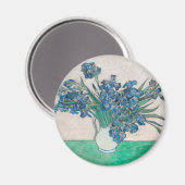 Van Gogh Iris Vaas Schilderij Impressionisme Magneet (Voorkant / Achterkant)