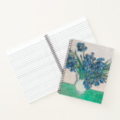 Van Gogh Iris Vaas Schilderij Impressionisme Notitieboek (Binnen)