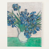 Van Gogh Iris Vaas Schilderij Impressionisme Planner (Achterkant)