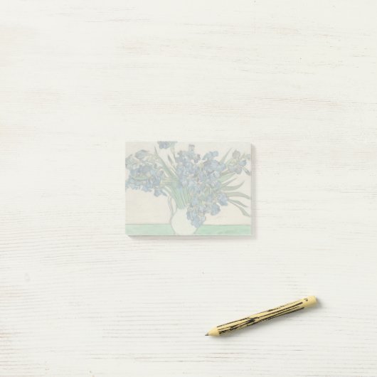 Van Gogh Iris Vaas Schilderij Impressionisme Post-it® Notes (Op bureau)