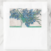 Van Gogh Iris Vaas Schilderij Impressionisme Rechthoekige Sticker (Tas)