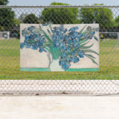 Van Gogh Iris Vaas Schilderij Impressionisme Spandoek (Insitu)