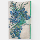 Van Gogh Iris Vaas Schilderij Impressionisme Spandoek (Verticaal)