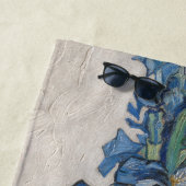 Van Gogh Iris Vaas Schilderij Impressionisme Strandlaken (In situ)