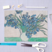 Van Gogh Iris Vaas Schilderij Impressionisme Tissuepapier (Craft)